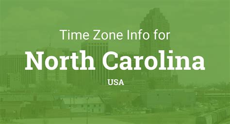 time in south carolina|what time zone is raleigh nc.